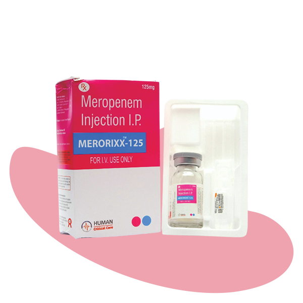 MERORIXX 125 MG INJECTION