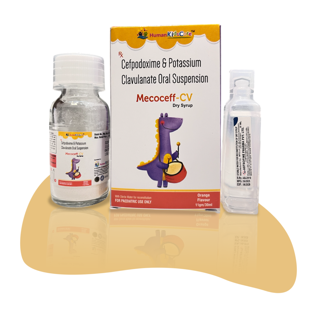 MECOCEFF CV DRY SYRUP