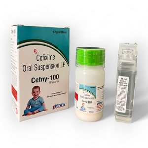 CEFNY-100-Shiny Pharmaceuticals Composition – 100 mg Cefixime Oral Suspension